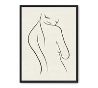 Cuadro woman line art xiv