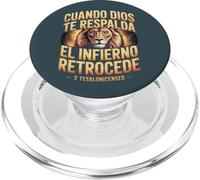 Cuando Dios Te Respalda el Infierno Retrocede - Christian PopSockets PopGrip per MagSafe