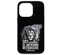 Cuando Dios Te Respalda el Infierno Retrocede - Versetto Custodia per iPhone 13 Pro