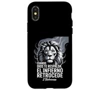 Cuando Dios Te Respalda el Infierno Retrocede - Versetto Custodia per iPhone X/XS