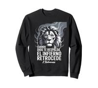 Cuando Dios Te Respalda El Infierno Retrocede - Versetto Felpa