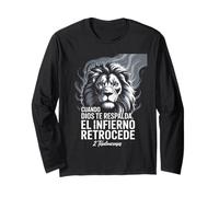 Cuando Dios Te Respalda El Infierno Retrocede - Versetto Maglia a Manica