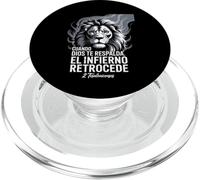 Cuando Dios Te Respalda el Infierno Retrocede - Versetto PopSockets PopGrip per MagSafe