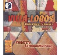 CUARTETO LATINOAMERICANO (quartetto) - Villa Lobos Streichquart.Vol.5