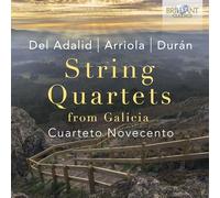 Cuarteto Novecento String Quartets from Galicia (CD) Album