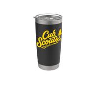 Cub Scouts - Do Your Best Retro Scouting Script Bicchiere termico in acciaio inox doppia parete