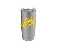 Cub Scouts - Do Your Best Retro Scouting Script Bicchiere termico in acciaio inox doppia parete