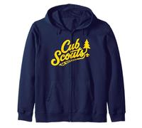 Cub Scouts - Do Your Best Retro Scouting Script Felpa con Cappuccio