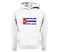 Cuba Bandiera - Adulti Felpa con Cappuccio/Maglione - Cubano Nazioni Paese