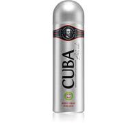 Cuba Black 200 ml spray deodorante per uomo