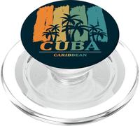 Cuba Caraibi Palme al Vento Spiagga Riposo Relax Souvenir PopSockets PopGrip per MagSafe