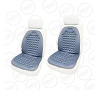 CUBA COPPIA SCHIENALI MASSAGGIO GRIGIO UNIVERSALI AUTO PER CITROEN C1 C2 C3 C4