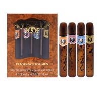 Cuba Cuba For Men 4 Pc Mini Gift Set cuba gold, cuba red, cuba blue, cuba orange (5ml each)