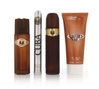 Cuba Gold cofanetto regalo: EDT 100 ml + acqua dopobarba 100 ml + doccia gel 200 ml + EDT 35 ml per Uomo