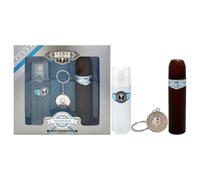 Cuba Cuba Winner For Men 3 pz Gift Set 3.3oz EDT Spray, 3.3oz After Shave, Key Chain