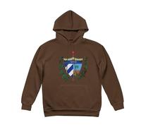 Cuba Emblema Nazionale Patriottico Felpa Fodera in Pile con Cappuccio Divertente Emblema Nazionale Grafica Stampata Felpa con Cappuccio con Tasche Unisex vestibilità Hoodies