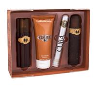Cuba Gold Edt 100 Ml + Aftershave Water 100 Ml + Shower Gel 200 Ml + Edt 35 Ml 100Ml Per Uomo (Eau De Toilette)