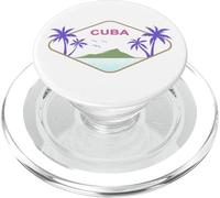 Cuba Isola Palme Caraibi Vacanza all'Avana Souvenir PopSockets PopGrip per MagSafe