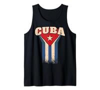 Cuba Maglietta Bandiera Cubana Canotta