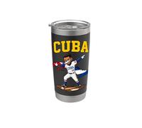Cuba Orgoglioso Cuban Roots Dabbing Bicchiere termico in acciaio inox doppia parete