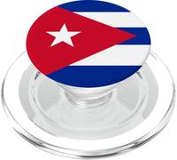 Cuba Patriotism Inspired Cuban Flag Design PopSockets PopGrip per MagSafe
