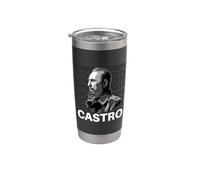 Cuba Revolution Latin America Fidel Castro Bicchiere termico in acciaio inox doppia parete