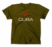 Cuba T-Shirt Kuba Fidel Castro che Guevara Bandiera Culto Revolution Revolucion