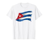 Cuba tshirt, mappe cubane, camicie con bandiera cuba per donne e uomini Maglietta