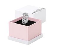 Pandora - Anello Catena Maglia Cubana Pavè - - Accessories - Donna - Grigio - 50 MM
