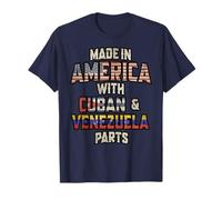 Cuban E Venezuelano Made in America Mix Heritage Vintage Maglietta