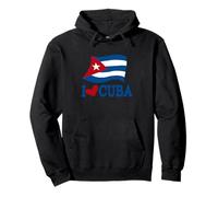 Cuban Flag Cuba Design Miami Spanish Cuban Felpa con Cappuccio