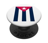 Cuban Flag Cuba Miami Spanish Cuban Roots T-Shirt PopSockets PopGrip Adesivo