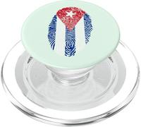 Cuban Flag Cuba Miami Spanish Cuban Roots T-Shirt PopSockets PopGrip per MagSafe