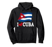 Cuban Flag Cuba T-Shirt Miami Spanish Cuban Shirt Felpa con Cappuccio