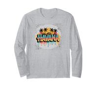 Cuban Havana Cuba Miami Spanish Cuban Roots Maglia a Manica