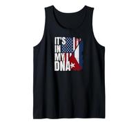Cuban Pride Cuban American Cuba Flag Canotta