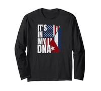 Cuban Pride Cuban American Cuba Flag Maglia a Manica