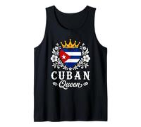 Cuban Queen Cuba Flag Proud Cuban Woman Canotta