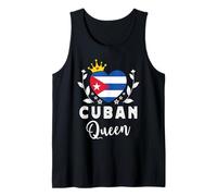 Cuban Queen Cuba Flag Proud Cuban Woman Canotta