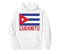 Cubanito Cuba Bandiera Hispanic Heritage Month Boys Felpa con Cappuccio
