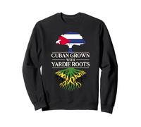Cubano coltivato con Radici di Yardie Cuba Giamaicana Cuba Giamaica Felpa