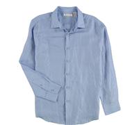 CubAvera Camicia A Maniche Lunghe Dobby Con Bottone