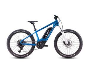Cube acid 240 hybrid rookie pro 400 kid electric hardtail mtb shimano cues 9s 400 wh 24 actionteam blue 2025 7 10 years old
