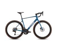 Cube attain c 62 slt bici da strada shimano ultegra di2 12s 700 mm cambio blu menta 2026