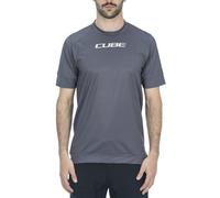 Cube ATX Round Neck S/S - T-shirt - uomo S Dark Grey man