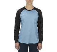 Cube ATX WS Round Neck L/S - maglia a maniche lunghe - donna M Blue/Black woman