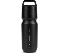 Cube Bottiglia in acciaio inox Arc 500 isolata nera