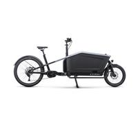 Cube Cargo Sport Hybrid 500 - e-cargo bike One Size Grey/Black unisex Bosch Intuvia,Bosch Cargo Line Gen 4