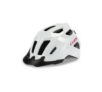 Cube Casco Fink bianco e rosa S