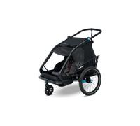 Cube Double CMPT - rimorchio bici Black